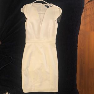 French Connection: White midi Dress